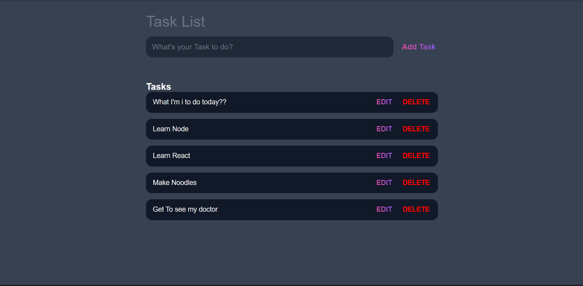 Todo App